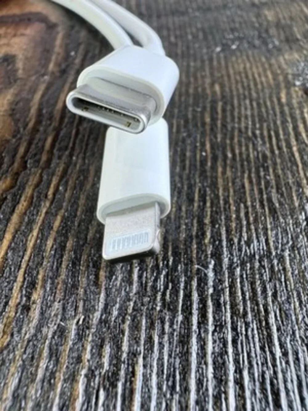 Authentic Apple USB-C to Lightning Cable - 41” - OEM iPhone Charger Cable White